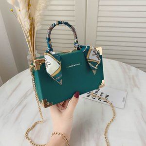 Women's Crossbody Bag Ribbon Handbag Female Luxury